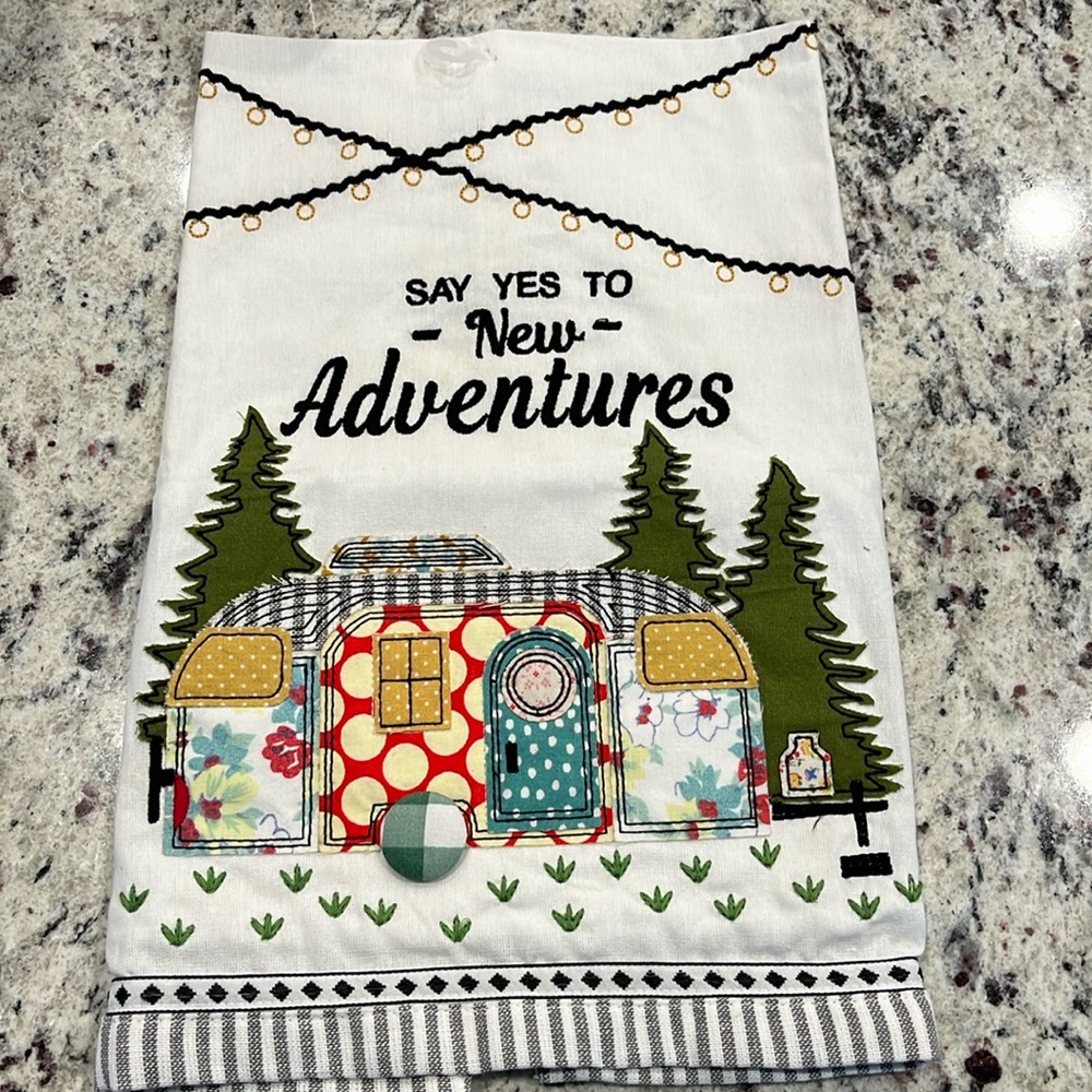 Glory haus tea towel